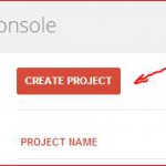 Get a Google API key in the new Cloud Developers Console
